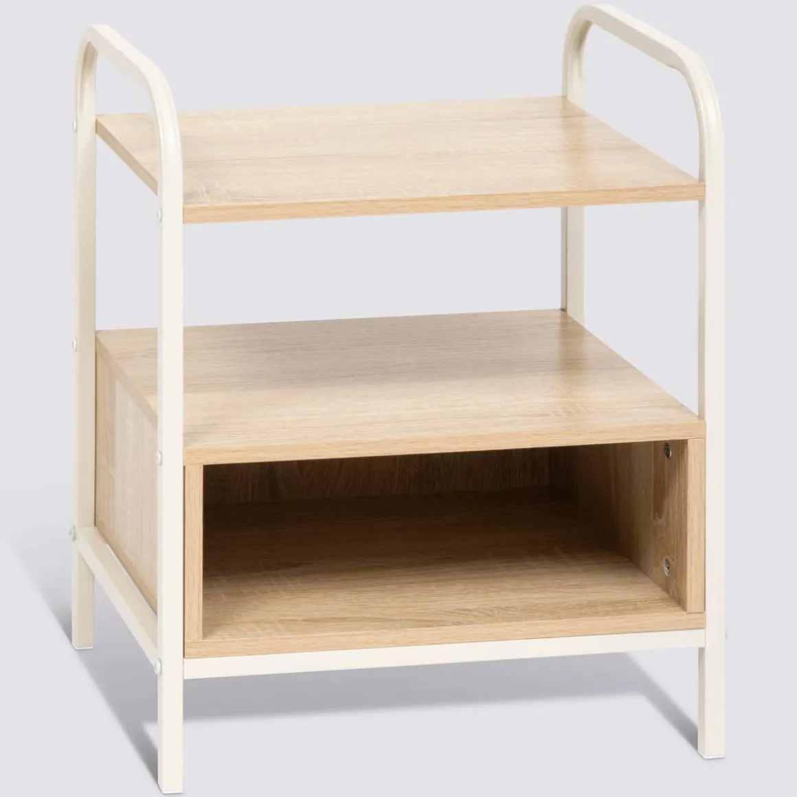 Chevet, 2 niveaux, Beige