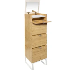 Chiffonier 3 tiroirs, bambou