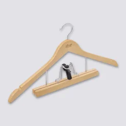 Cintre à costume en bois