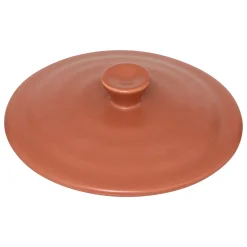 Cocotte ronde, céramique, 10 cm - Blanc