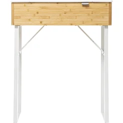 Coiffeuse avec miroir, bambou