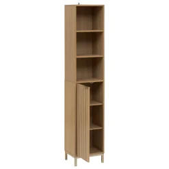 Colonne 1 porte, Effet bois naturel