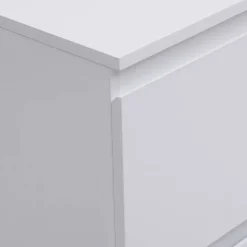 Commode 3 tiroirs, Blanc