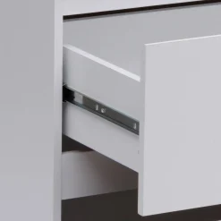 Commode 3 tiroirs, Blanc