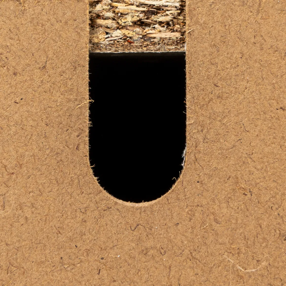 Commode 3 tiroirs, Effet bois naturel