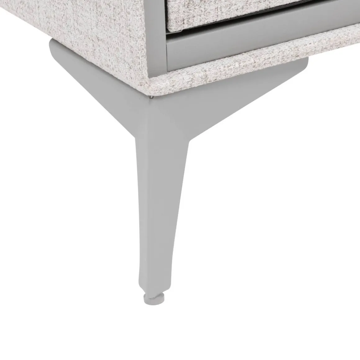 Commode 4 tiroirs, Gris