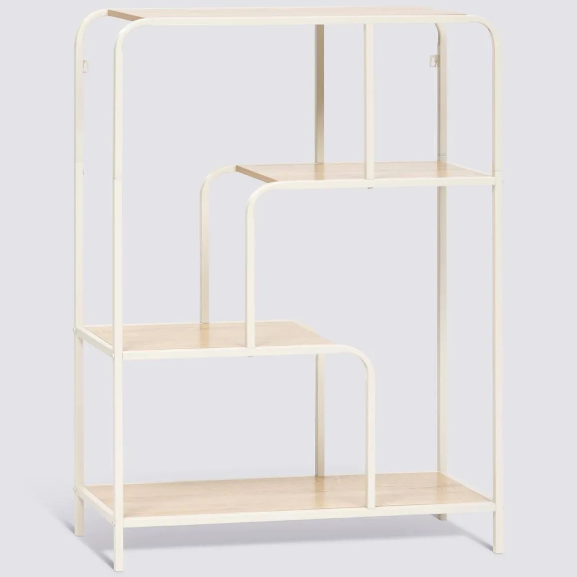 Console 2 étagères, Beige