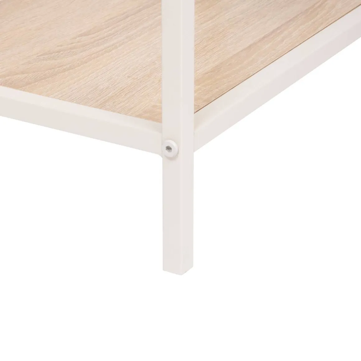 Console 2 étagères, Beige