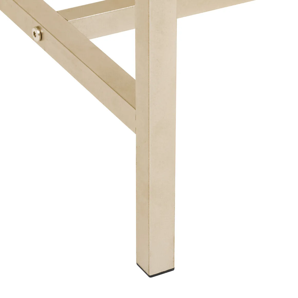 Console 2 tiroirs, Effet bois naturel