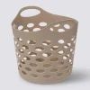 Corbeille à linge 28L, Beige