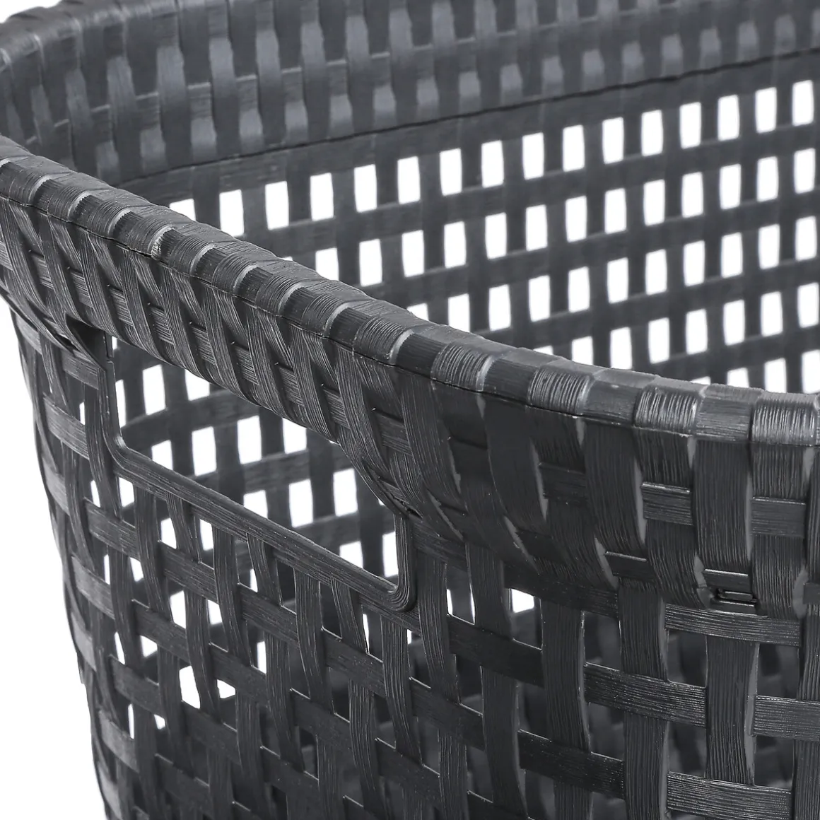 Corbeille à linge 45L, Gris