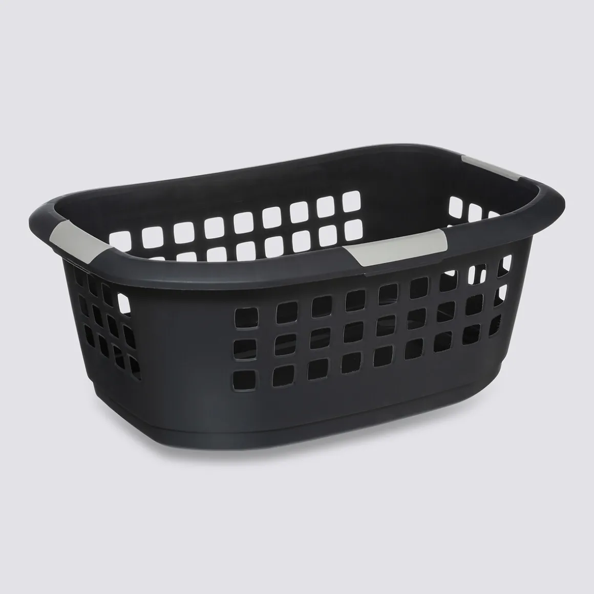 Corbeille à linge 51L, Gris