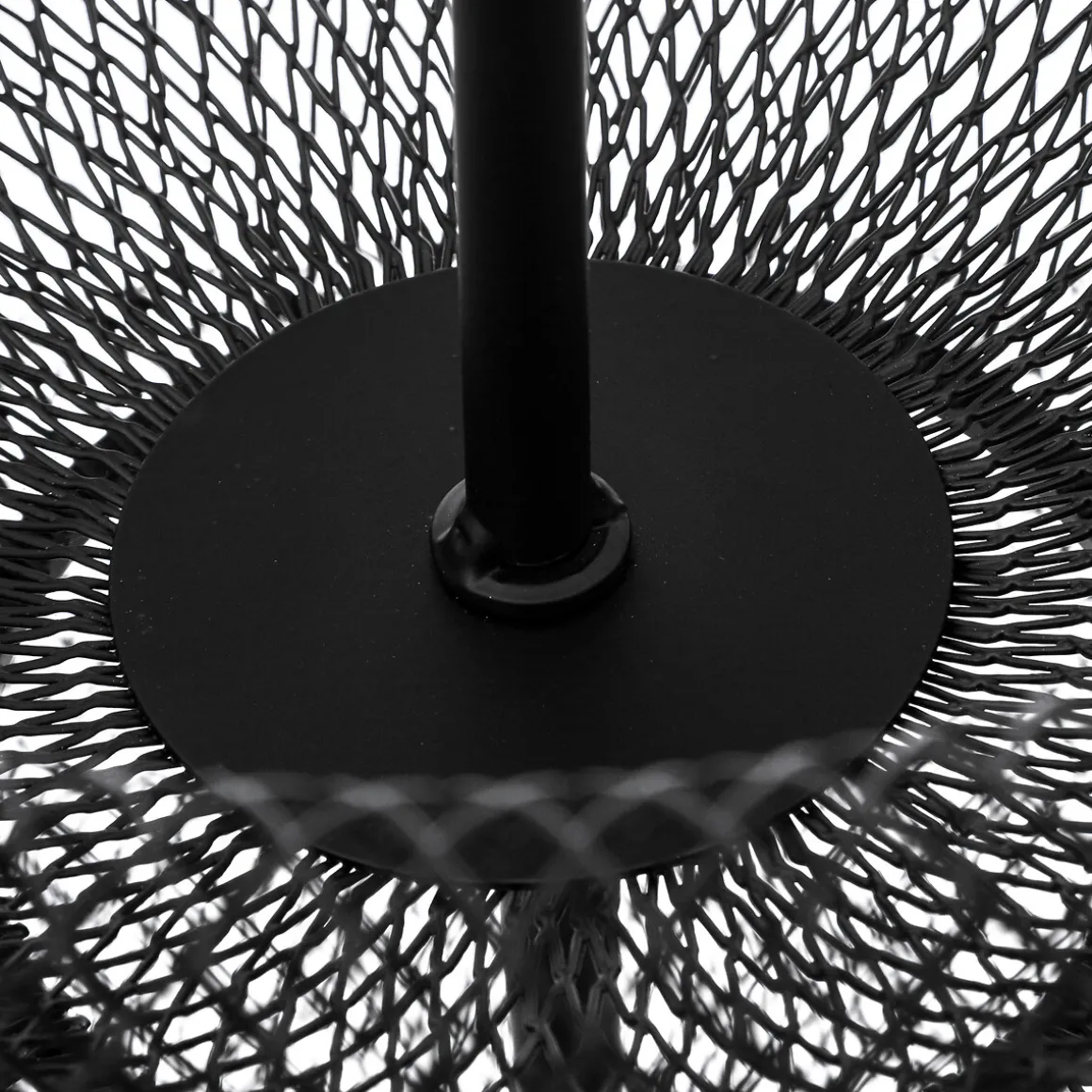 Corbeille 2 étages métal  24/29cm