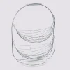 Corbeille en acier 34cm