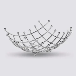 Corbeille spirale en métal 31 cm
