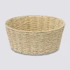 Corbeille tressée ronde 28 cm