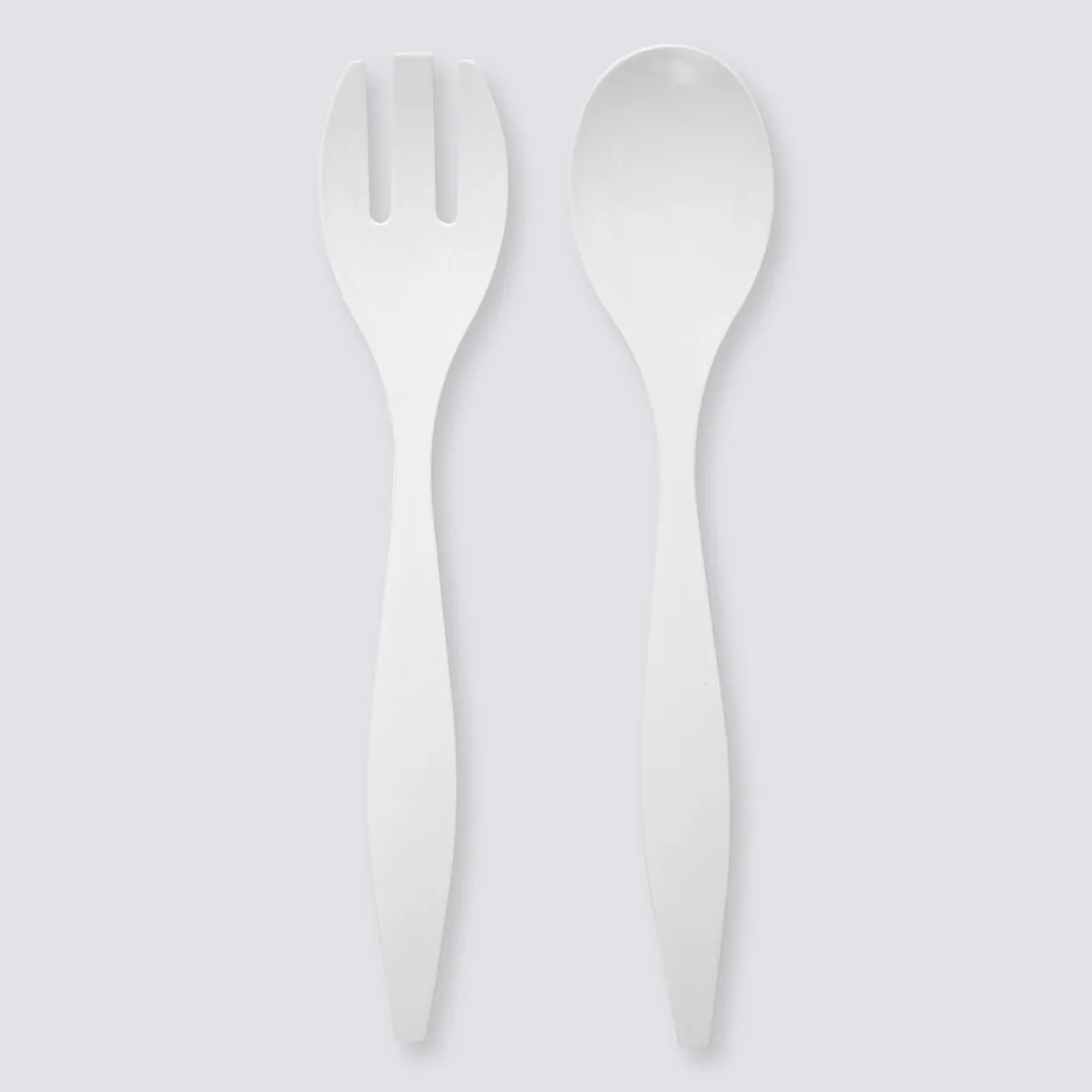 Couverts à salade, Blanc