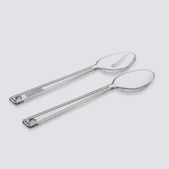 Couverts à salade, Transparent