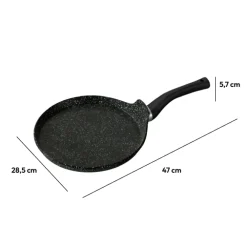 Crêpière Aluminium forgé, 28 cm