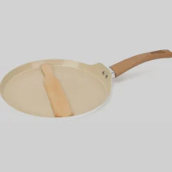 Crépière aluminium forgé beige, 26cm
