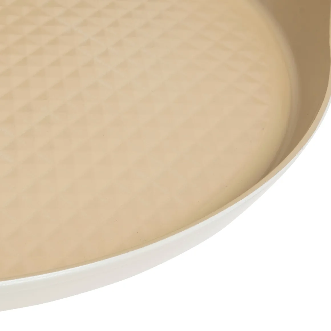 Crépière aluminium forgé beige, 26cm