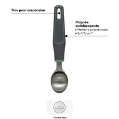 Cuillère à glace, Inox