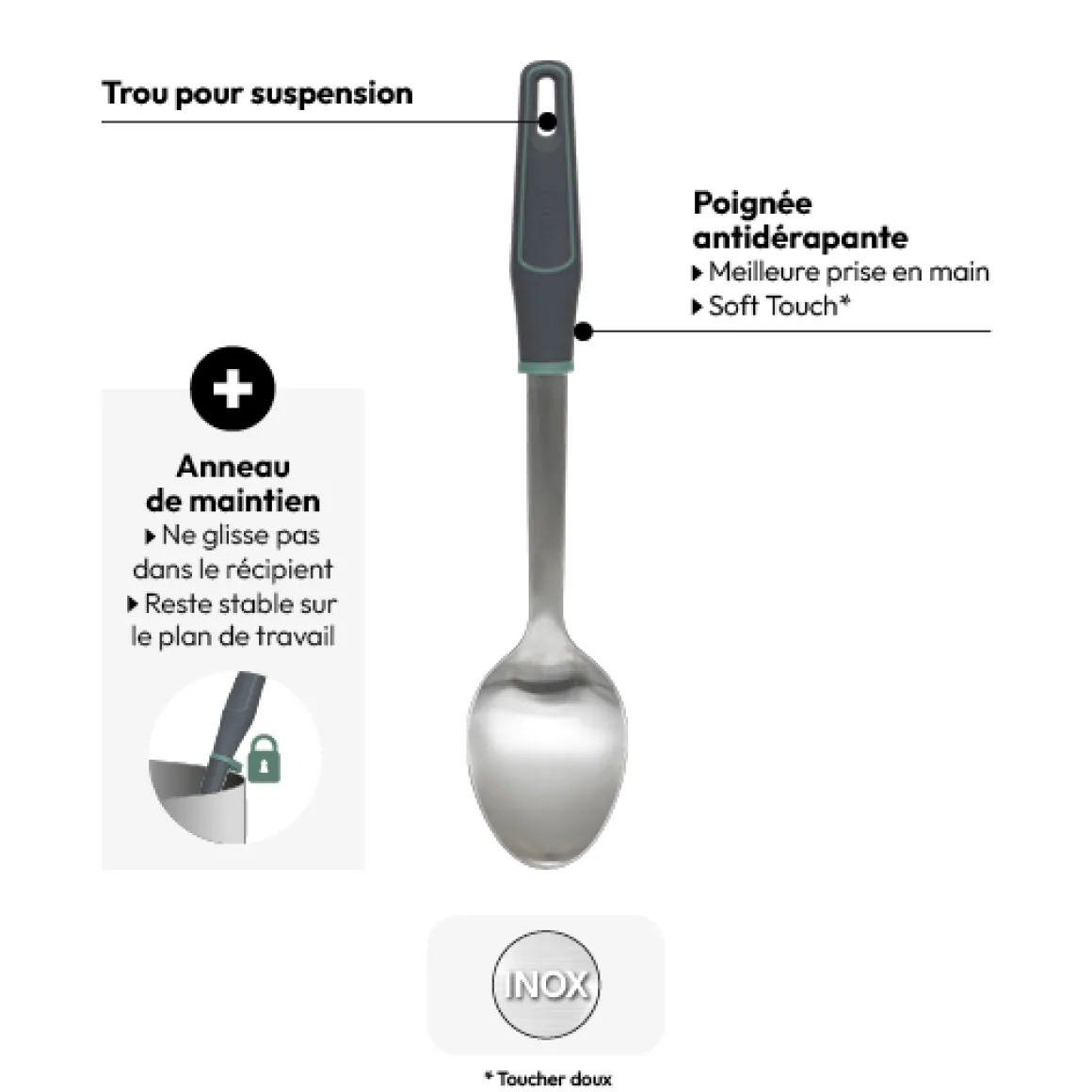 Cuillère, Inox