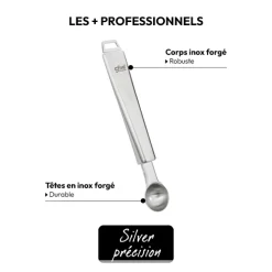 Cuillère parisienne inox