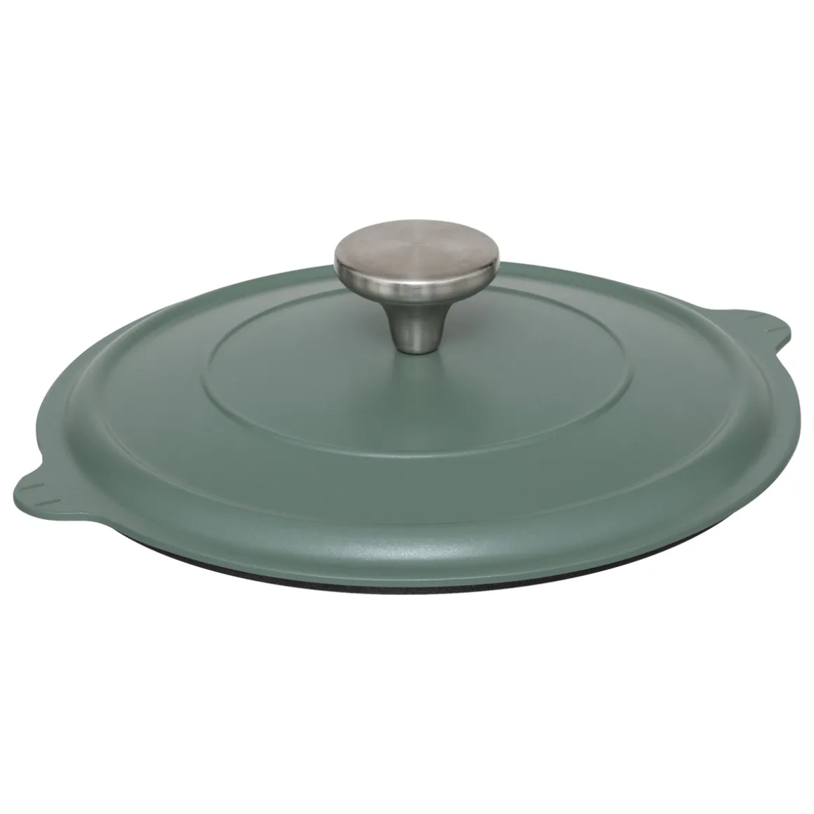 Cuiseur vapeur fonte d'aluminium vert, 24cm