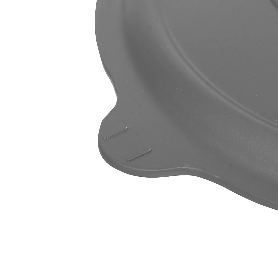 Cuiseur vapeur fonte d'aluminium gris, 24cm