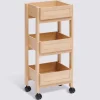 Desserte 3 niveaux, Beige