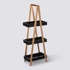 Desserte 3 niveaux triangle, Acacia noir