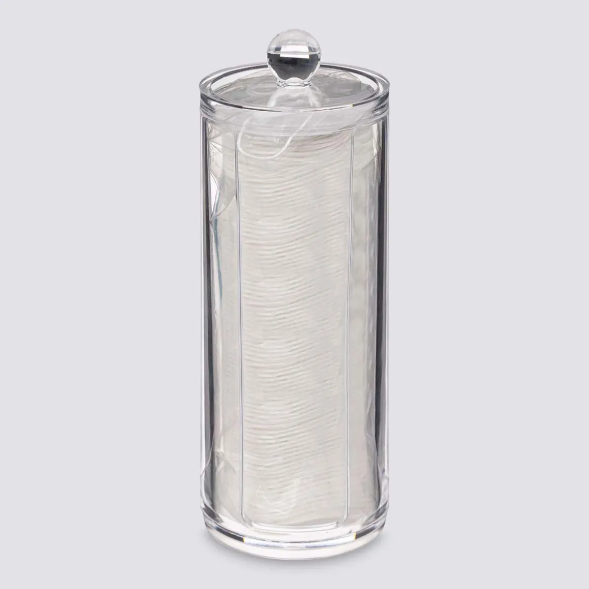 Distributeur de coton, Transparent