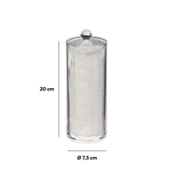 Distributeur de coton, Transparent