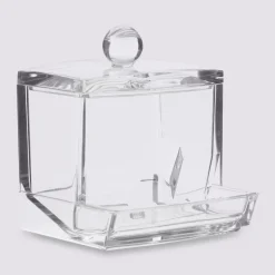 Distributeur de cotons-tiges, Transparent