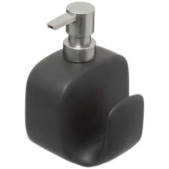 Distributeur de savon avec éponge 400ml, Noir