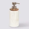 Distributeur de savon, Effet travertin