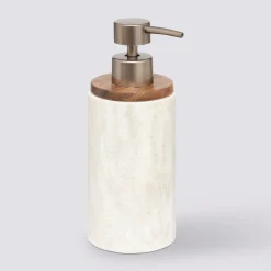 Distributeur de savon, Effet travertin