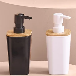 Distributeur de savon 200ml, Noir