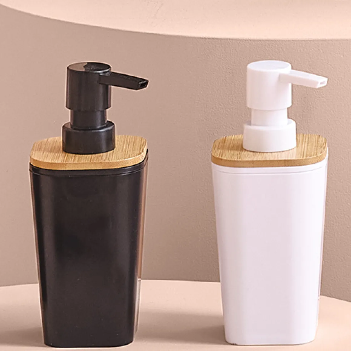 Distributeur de savon 200ml, Noir