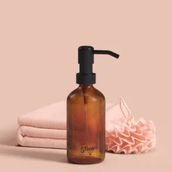 Distributeur de savon 250ml, Marron