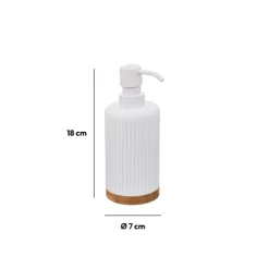 Distributeur de savon 270ml, Blanc