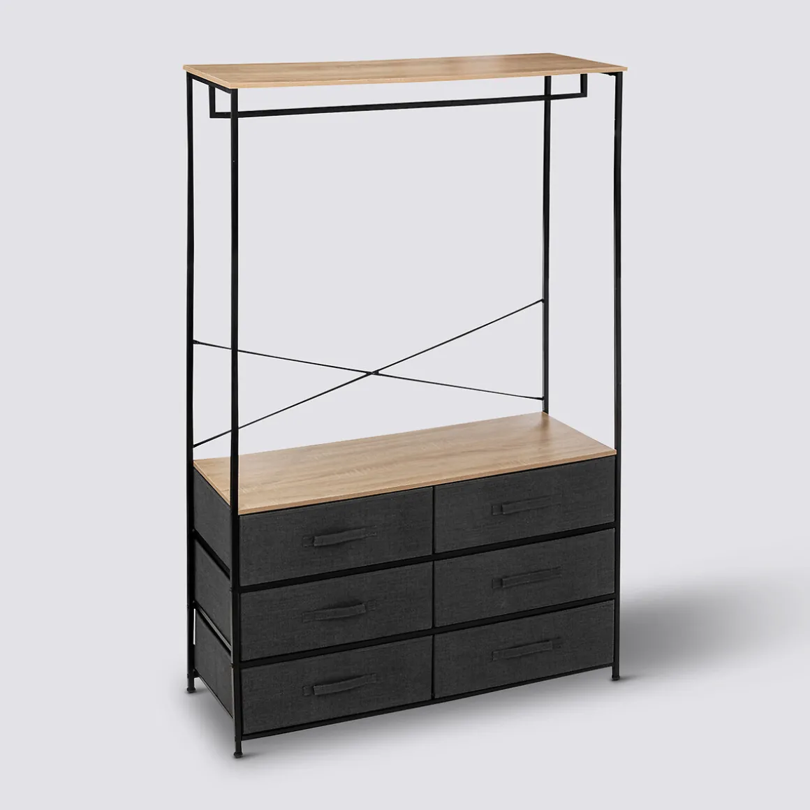 Dressing penderie 6 tiroirs