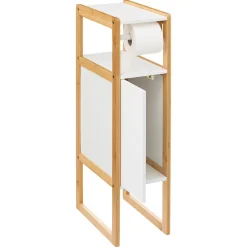 Dérouleur meuble avec réserve, Blanc