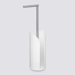 Dérouleur tige flexible métal, Blanc