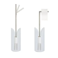Dérouleur tige flexible métal, Blanc