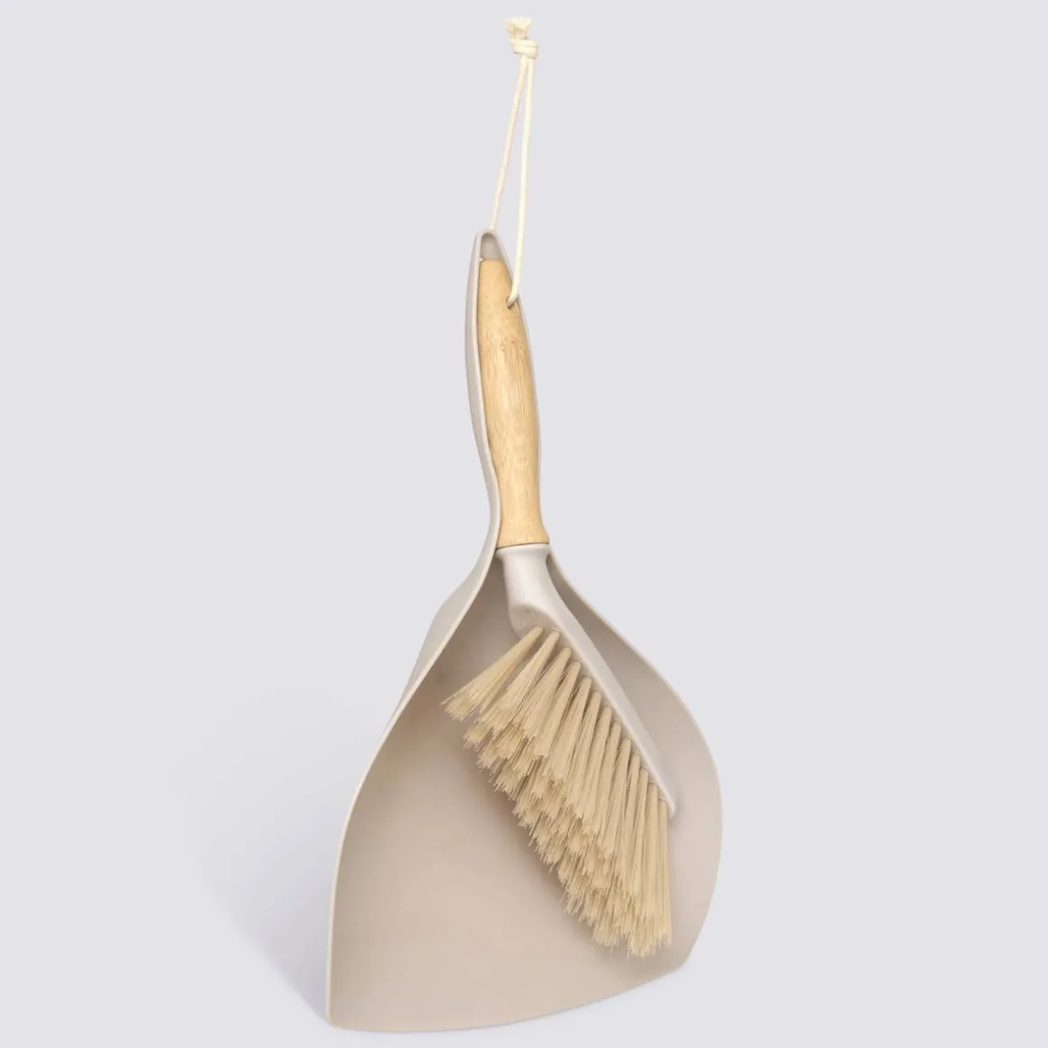 Ensemble pelle/balayette, Beige