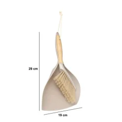 Ensemble pelle/balayette, Beige