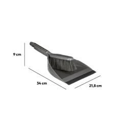 Ensemble pelle/balayette, Gris