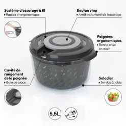 Essoreuse à fil, 5,5L
